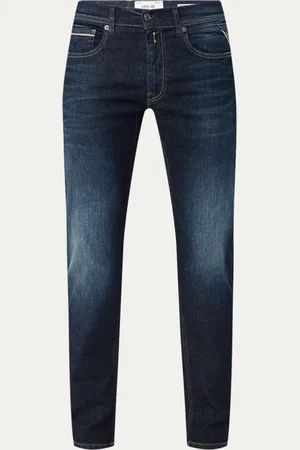 Replay Grover straight leg jeans met steekzakken