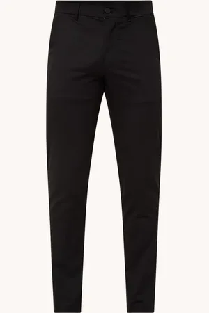 Calvin Klein Slim fit chino met steekzakken