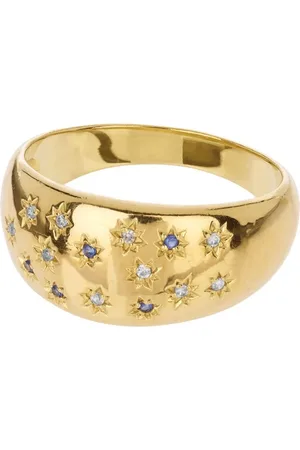 ANNA + NINA Mystic Sky ring verguld