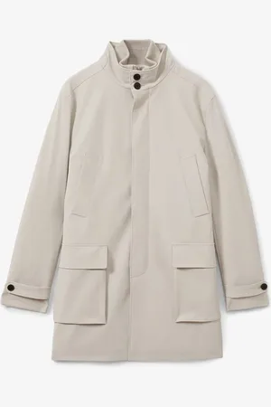 Reiss Player gewatteerde parka met klepzakken