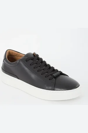 HUGO BOSS Gary sneaker van leer