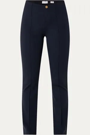 Rosner Alisa high waist slim fit pantalon met persplooi