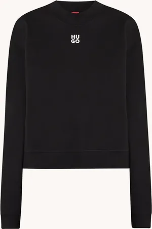 HUGO BOSS Daxandria sweater met logoborduring