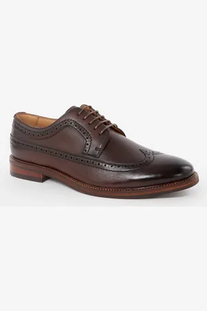 Dune Steeles brogue van leer