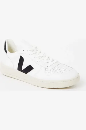Veja V-10 sneaker van leer