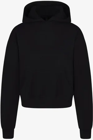 SKIMS Cotton Fleece hoodie met kangoeroezak