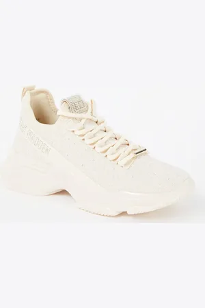 Steve Madden Mysteria-P sneaker van mesh met strass