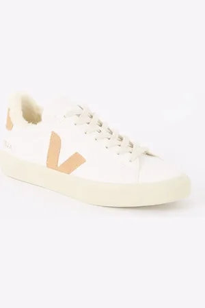 Veja Campo sneaker van leer met suède details
