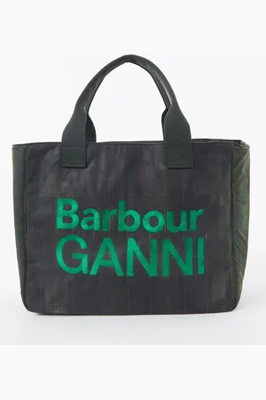 Ganni Shopper met 16 inch laptopvak