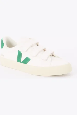 Veja Recife sneaker van leer met suède details