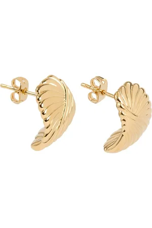 Missoma Ripple oorstekers verguld