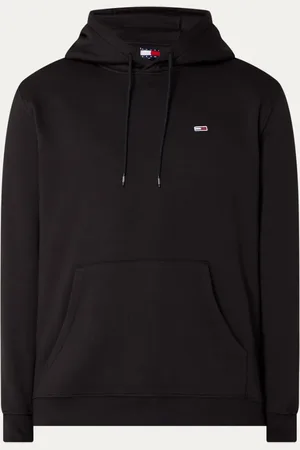 Tommy Hilfiger Hoodie met gemêleerd dessin en logoborduring