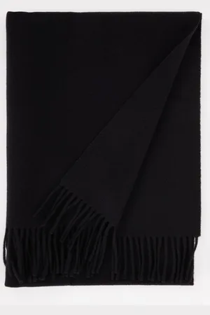Acne Studios Sjaal van wol met franjes 200 x 45 cm