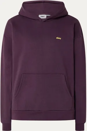 Obey Extra Heavy hoodie met logo- en backprint