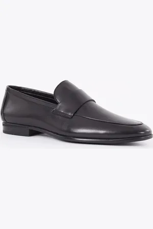 Dune Sylas loafer van leer