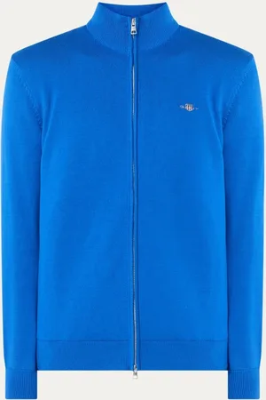 GANT Fijngebreid vest met logo