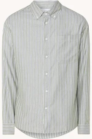 Les Deux Kolton overshirt met streepprint