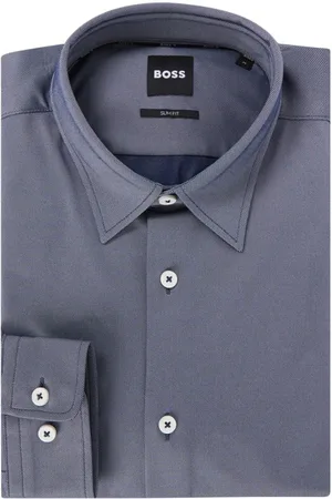 HUGO BOSS P-Roan slim fit overhemd met stretch