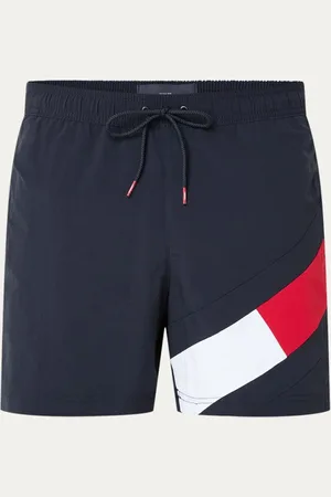 Tommy Hilfiger Zwemshorts met logoprint en steekzakken