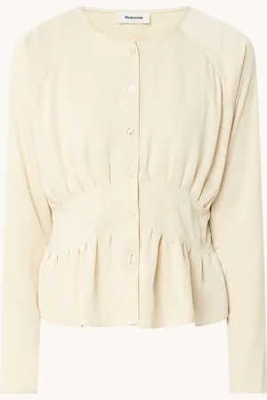 Modstrom Liv blouse met plooidetail