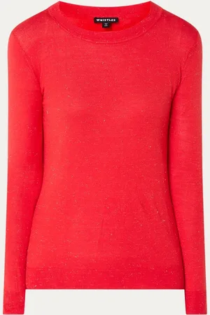 Whistles Annie fijngebreide pullover met lurex