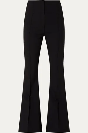 Josh V Kit high waist flared pantalon met persplooi