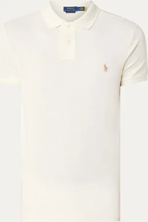 Ralph Lauren Custom slim fit polo van piqué katoen