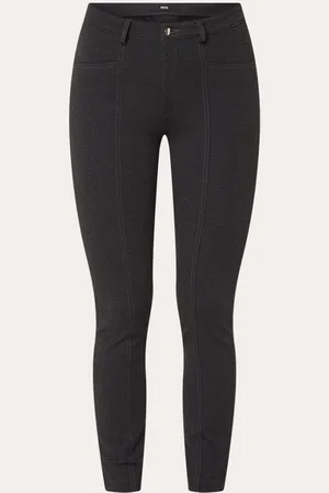 Brax Shakira mid waist slim fit pantalon van jersey