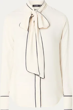 Ralph Lauren Blouse met sjaalkraag