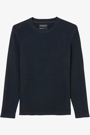 Marc O’ Polo Fijngebreide pullover van biologisch katoen