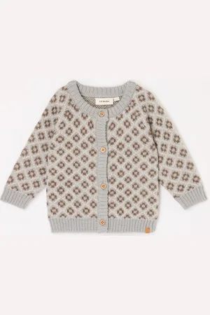 Lil Atelier NBNEroger fijngebreid vest van merino wol