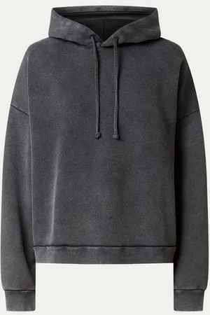Acne Studios Hoodie met verwassen afwerking