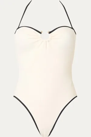 Seafolly Beach Bound bandeau badpak met afneembare bandjes