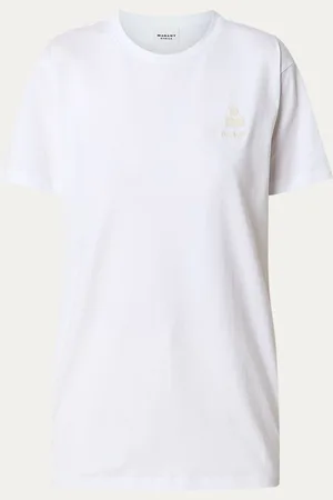 Isabel Marant Aby T-shirt met logoborduring