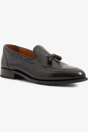 Reiss Clayton loafer van leer