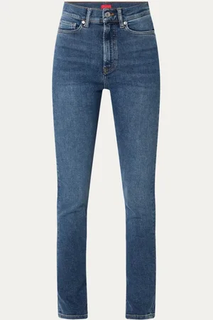 HUGO BOSS Girali high waist skinny jeans met medium wassing
