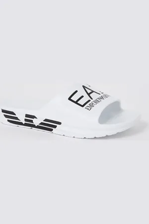 Emporio Armani Slipper met logoprint
