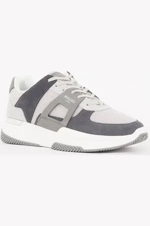 Mallet Marquess sneaker van mesh met suède details