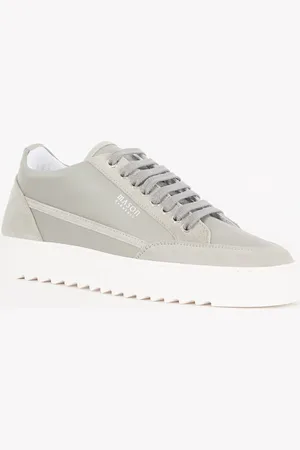 Mason Garments Tia Miscela sneaker van leer met suède details