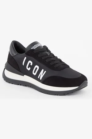 Dsquared2 Icon Runner sneaker met suède details