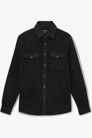 Reiss Demari overshirt in wolblend met klepzakken
