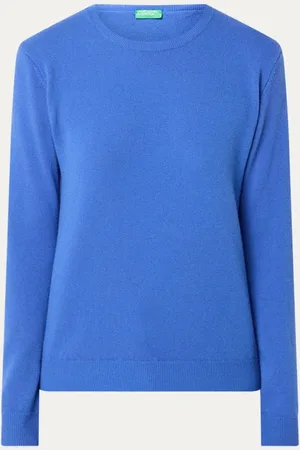 Benetton Fijngebreide pullover van merino wol