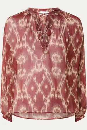 Bash Menaelle semi-transparante tuniek met print