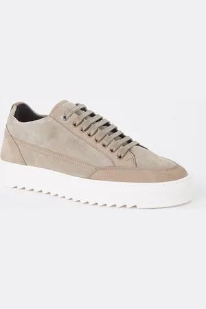 Mason Garments Tia Elementare sneaker van suède met nubuck details