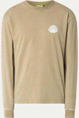 New Amsterdam Surf association Longsleeve met logo- en backprint