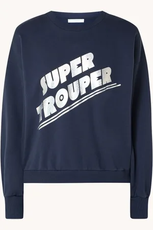 BY-BAR Bibi sweater van biologisch katoenmet print