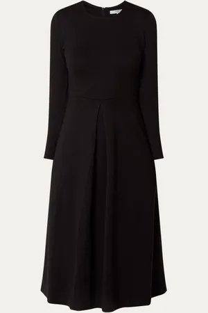 L.K. Bennett L-K-Bennett Maria midi jurk van jersey