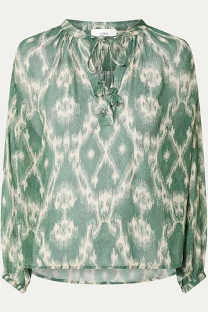 Bash Menaelle semi-transparante tuniek met print