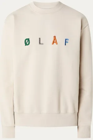 ØLÅF Sans sweater met logoborduring