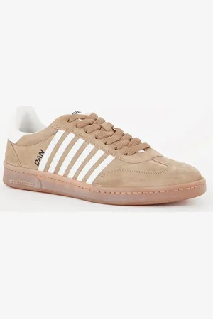 Dsquared2 Boxer sneaker van kalfssuède